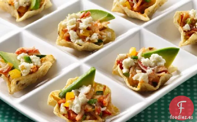 Tostaditos de Jack de Cangrejo y Pimiento