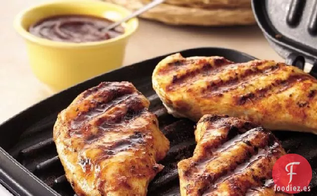 Pollo a la Parrilla con Tacos