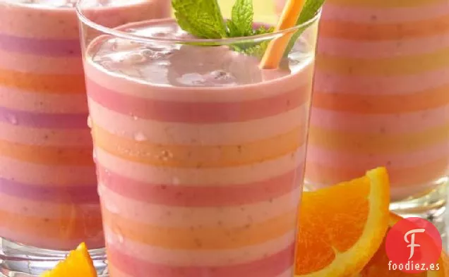Batidos de Fresa y Naranja