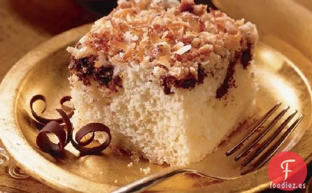 Pastel de Café con Capuchino y Chocolate