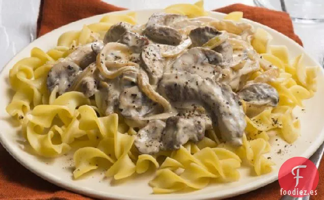 Stroganoff de Ternera Clásico