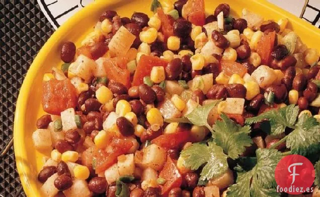 Ensalada Colorida de Frijoles Negros