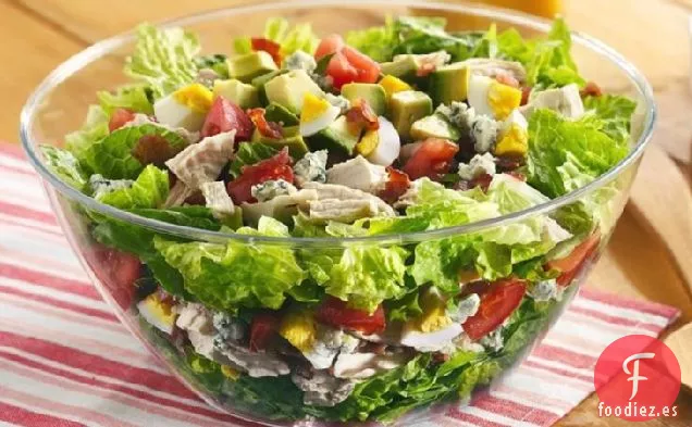 Ensalada Cobb en Capas