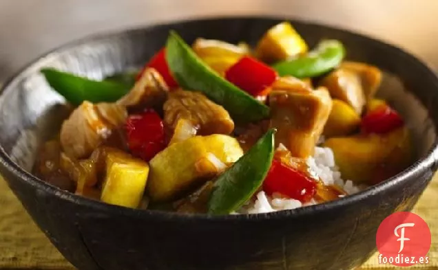 Salteado de Pollo de Verano