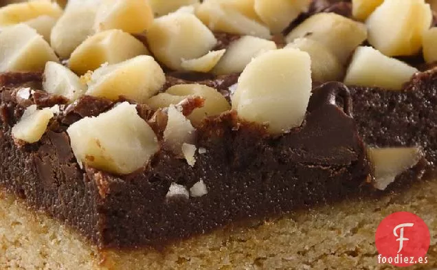 Barras de Macadamia de Chocolate Blanco y Negro