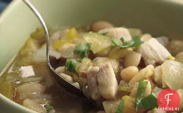 Chile Verde, Chile de Pollo y Frijoles