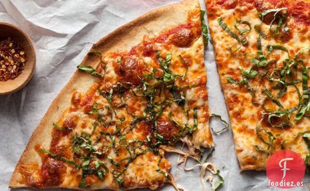 Pizza de Margherita de Trigo Integral