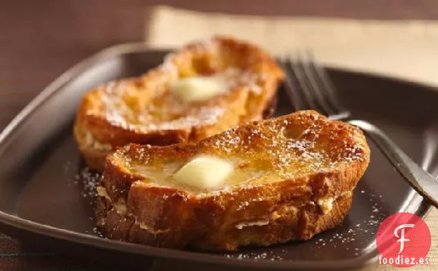 Tostadas Francesas Rellenas de Albaricoque