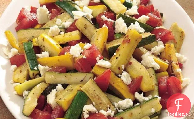 Calabaza Griega de Verano a la Parrilla