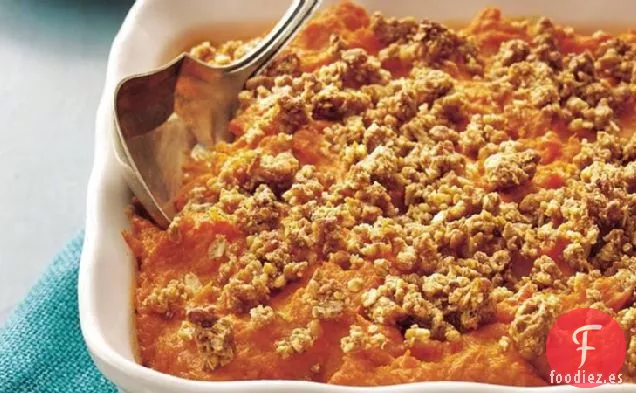 Batatas Cubiertas con Streusel de Granola