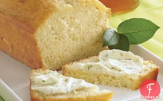 Pan de Té con Suero de Mantequilla y Lima