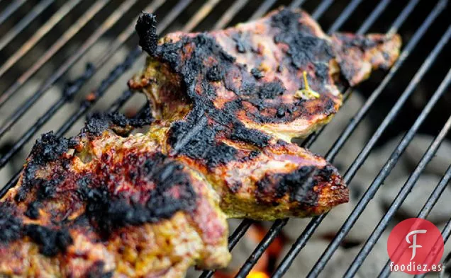Asar A La Parrilla: Pierna De Cordero Con Alas De Mariposa