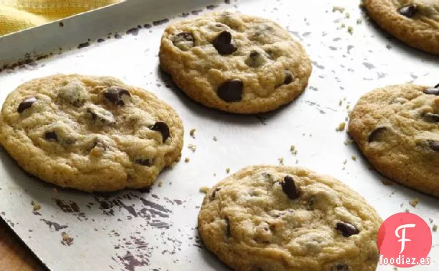 Galletas con Chispas de Chocolate Sin Gluten