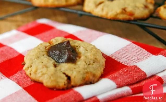 Galletas de Manzana y Avena con Caramelo