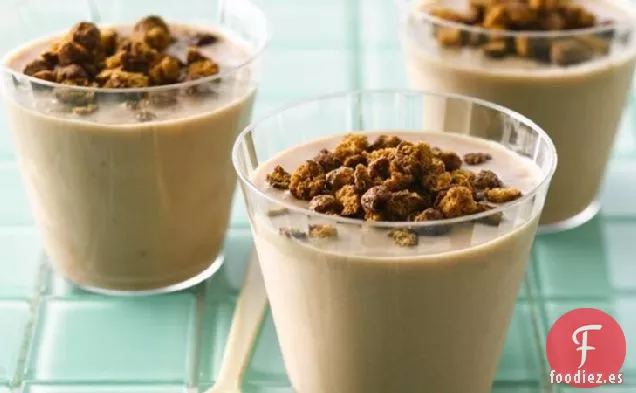 Batidos de Cacao, Mantequilla de Maní y Plátano