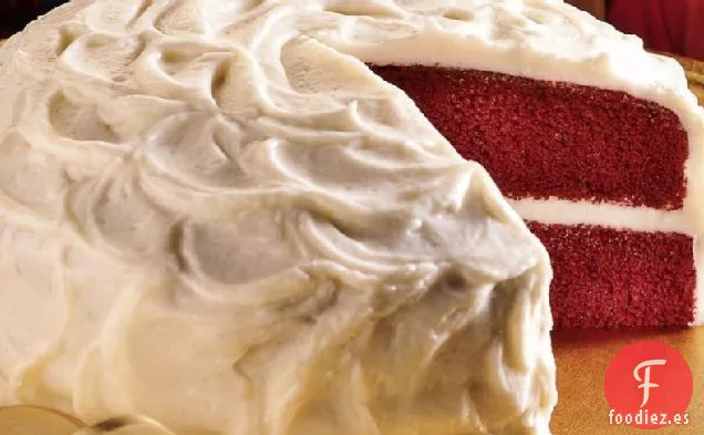 Pastel Rápido de Terciopelo Rojo
