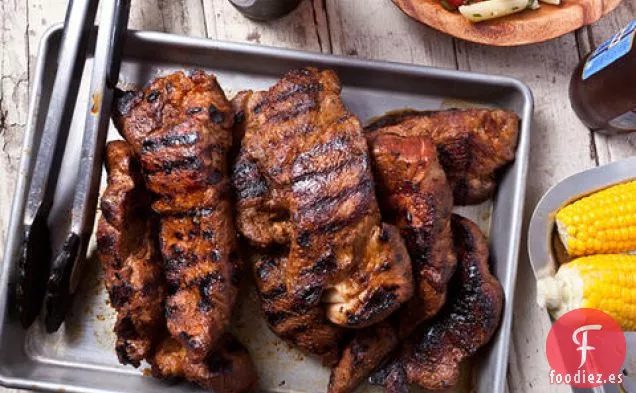 Costillas de Cerdo A La Parrilla