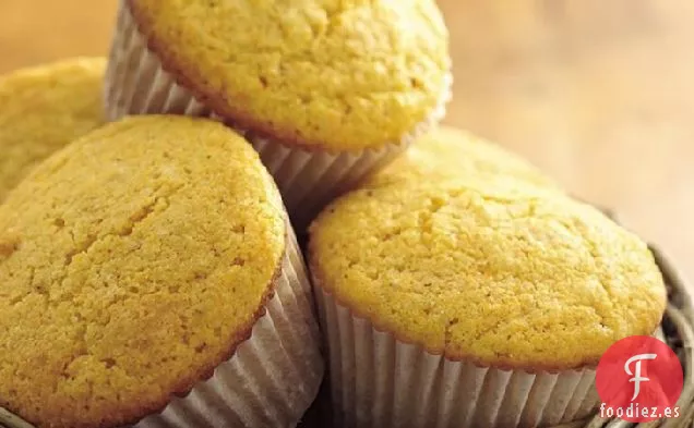 Muffins de Maíz con Suero de Mantequilla