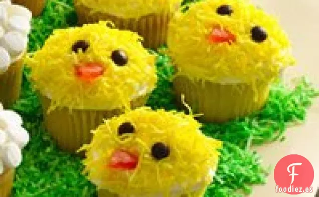Cupcakes de Pollitos de Pascua