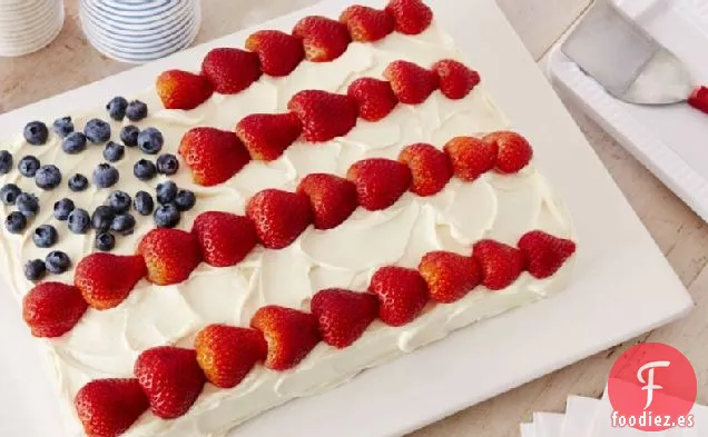 Pastel de Bandera