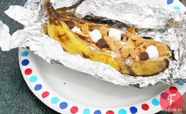 Fogata S'mores Banana Boats