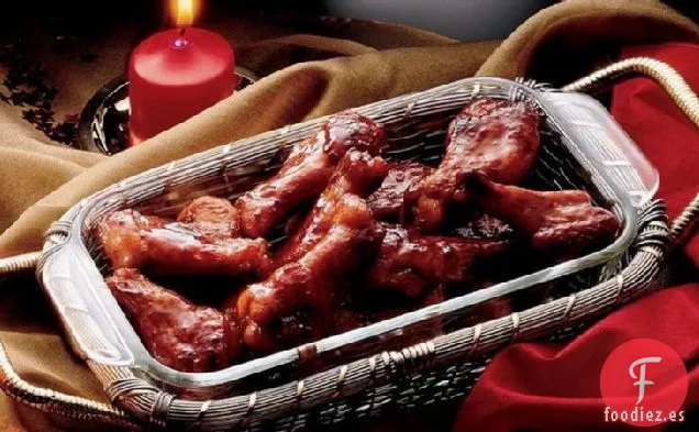 Drumettes de Pollo con Miel Picante