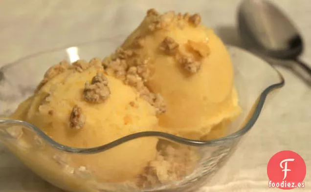 Yogur Helado de Melocotón