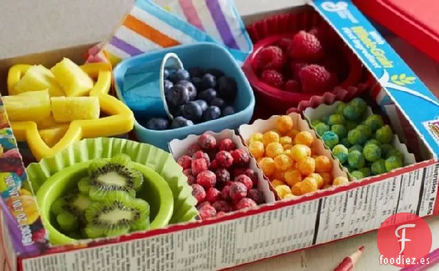 Caja de Bento para el Desayuno Rainbow