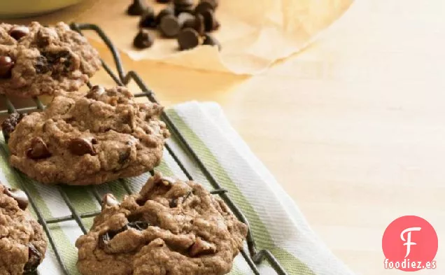 Galletas de Cereza de Chocolate Doble