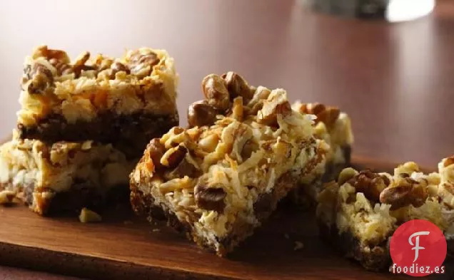 Barras de Capa de Galletas con Chispas de Chocolate Sin Gluten