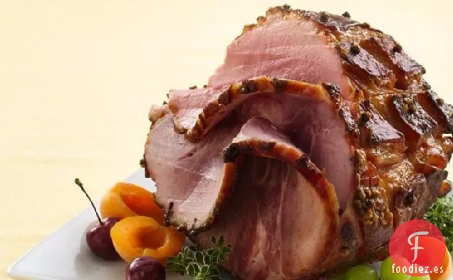 Jamón Glaseado con Bourbon