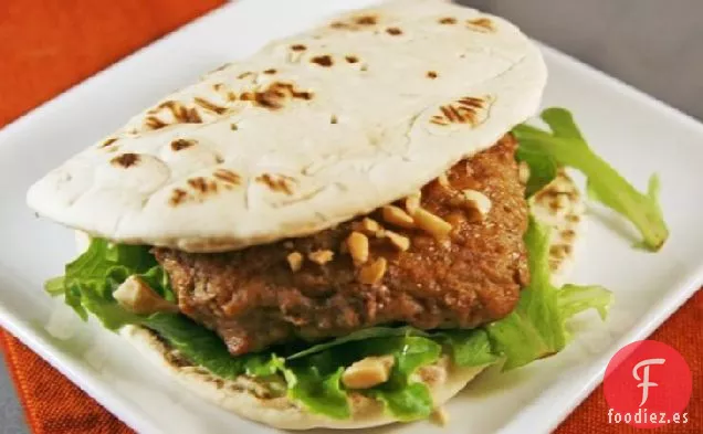 Hamburguesas de Satay al Horno