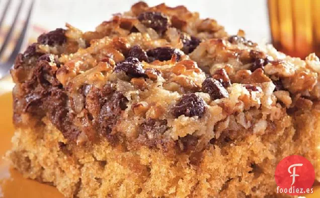 Pastel de Avena con Chispas de Chocolate