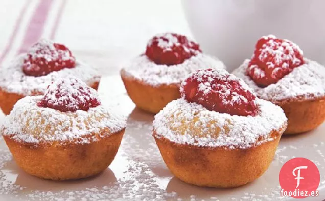 Pasteles de Frambuesa y Almendra para Bebés