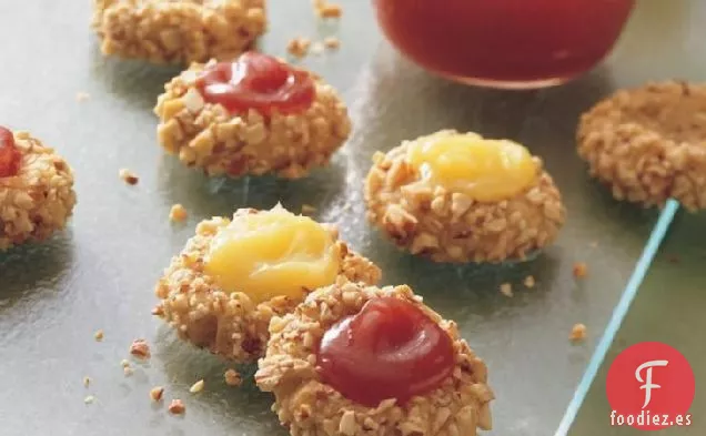 Almendra Thumbprint Cookies