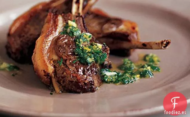 Chuletas De Cordero Con Limón Y Perejil