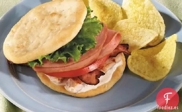 Sándwiches de Pollo California Club
