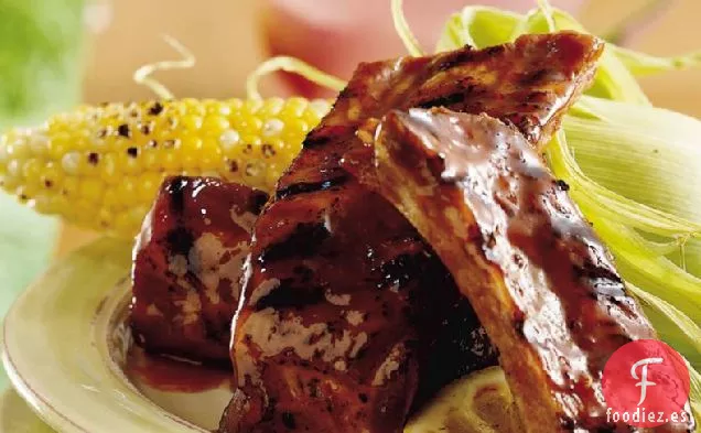 Costillas de Limón Picantes a La Parrilla