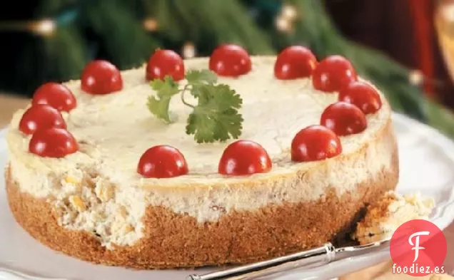 Tarta de Queso de Chile Verde