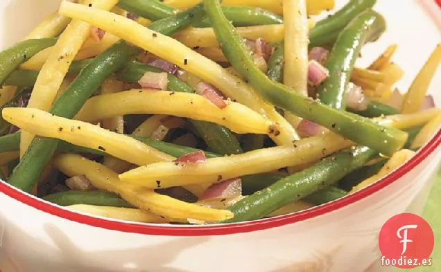Ensalada de Judías Verdes y Cebolla
