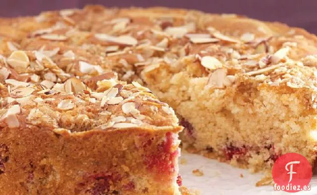 Pastel de Café de Arándano y Almendras