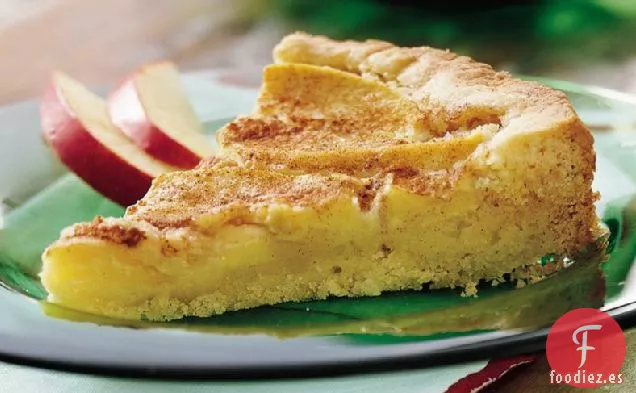 Pastel de Café Kuchen de Manzana