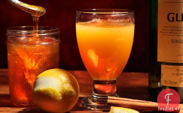 Sidra de Manzana Escocesa Caliente Ahumada