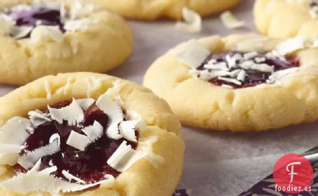 Galletas de Tarta de Queso con Chocolate Blanco y Frambuesa