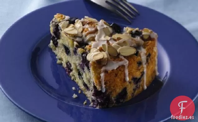 Delicioso Pastel de Café con Limón y Arándanos