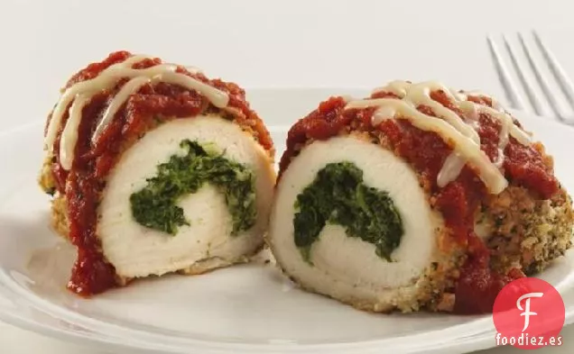 Pollo Relleno Sano a la Parmesana