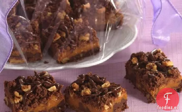 Barras Dobles de Chocolate y Caramelo (Cantidad de Intercambio de Galletas)