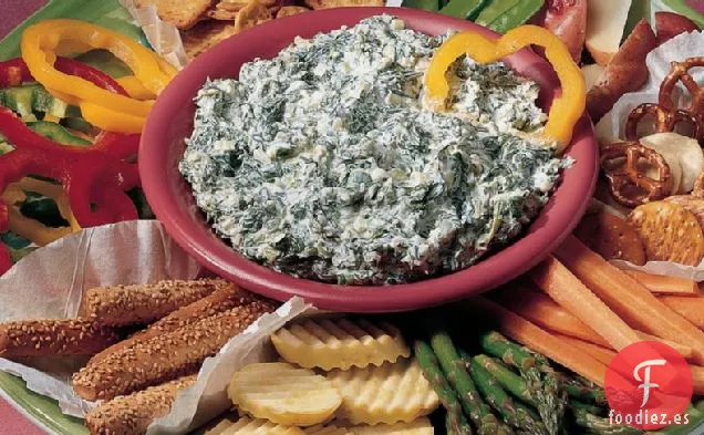 Salsa de espinacas saladas (más ligera )