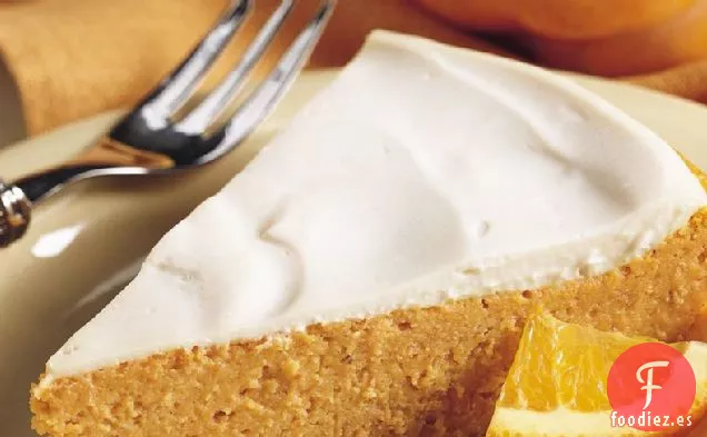Tarta de Queso de Calabaza con Tapa Cremosa Increíblemente Fácil