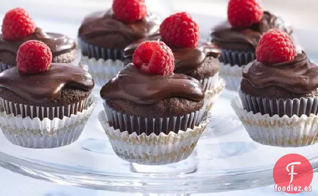 Mini Tortas de Ganache de Chocolate